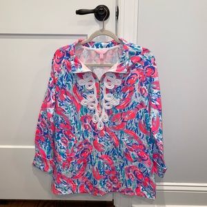 Lily Pulitzer quarter zip